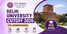 Delhi University Cutoff  for PG Out